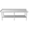 Koolmore 16 Gauge Stainless Steel Commercial Equipment Stand -30" X 72" Heavy Duty Griddle Stand w/Undershelf EQT-163072 - alternate 8
